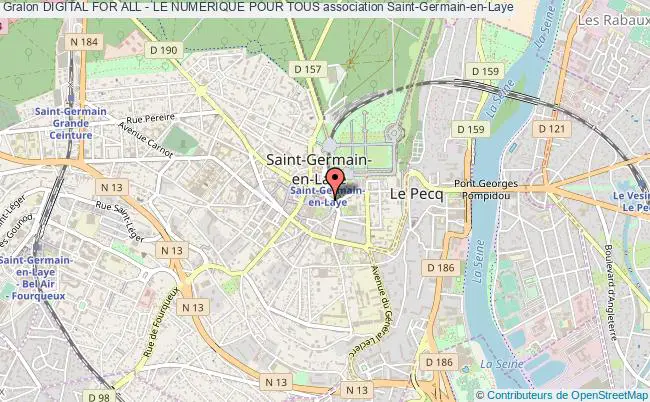 plan association Digital For All - Le Numerique Pour Tous Saint-Germain-en-Laye