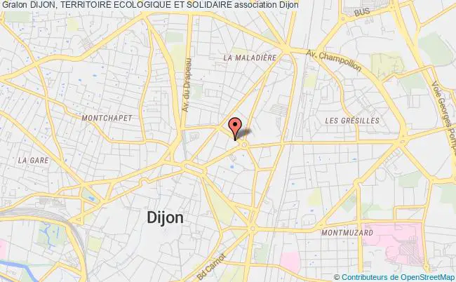 plan association Dijon, Territoire Ecologique Et Solidaire Dijon