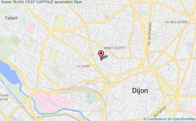 plan association Dijon C'est Capitale Dijon