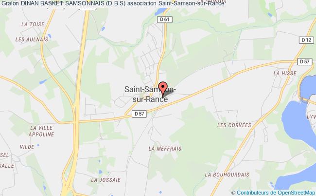 plan association Dinan Basket Samsonnais (d.b.s) Saint-Samson-sur-Rance