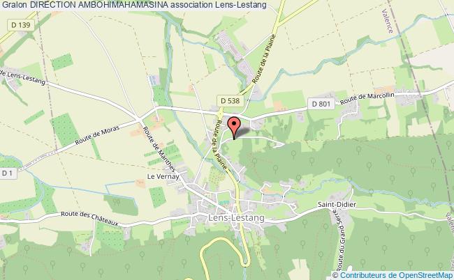 DIRECTION AMBOHIMAHAMASINA