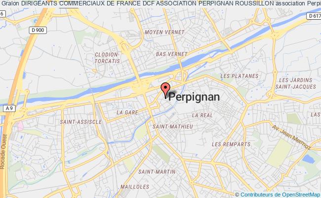 plan association Dirigeants Commerciaux De France Dcf Association Perpignan Roussillon Perpignan