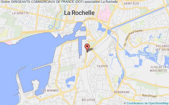 plan association Dirigeants Commerciaux De France (dcf) La Rochelle