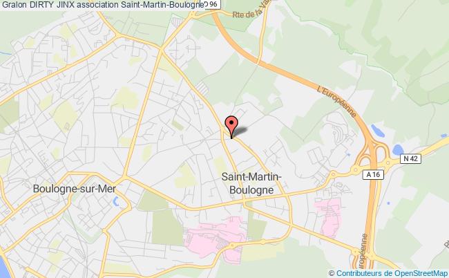 plan association Dirty Jinx Saint-Martin-Boulogne
