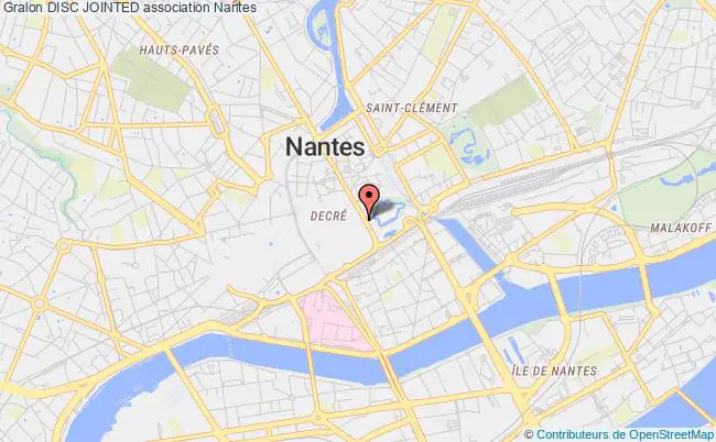 plan association Disc Jointed Nantes