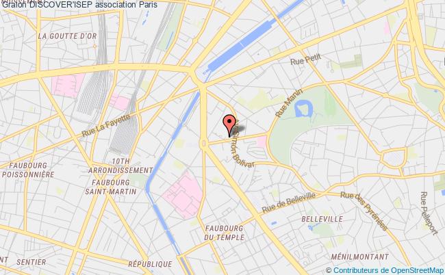 plan association Discover'isep Paris