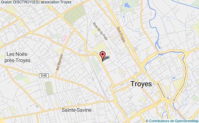plan association Disctroy(es) Troyes