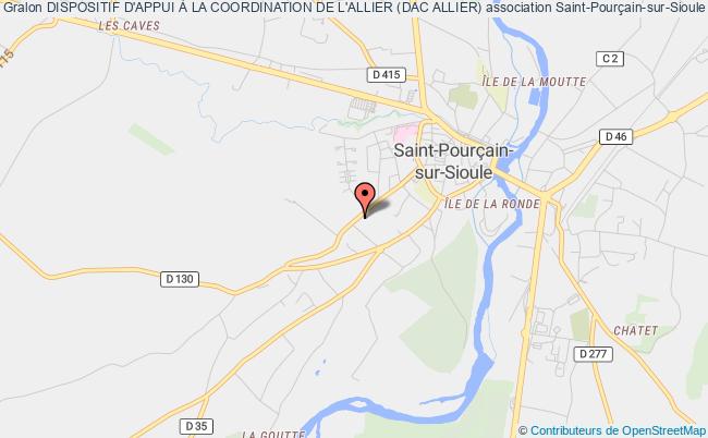 plan association Dispositif D'appui À La Coordination De L'allier (dac Allier) Saint-Pourçain-sur-Sioule