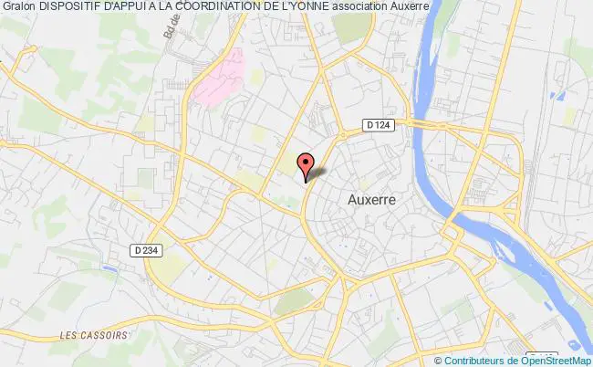 plan association Dispositif D'appui A La Coordination De L'yonne Auxerre
