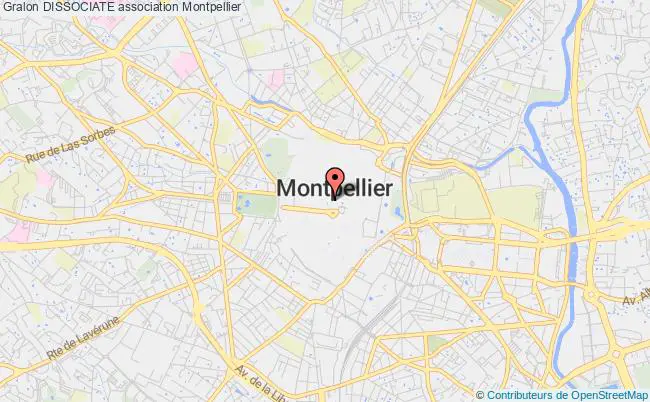 plan association Dissociate Montpellier