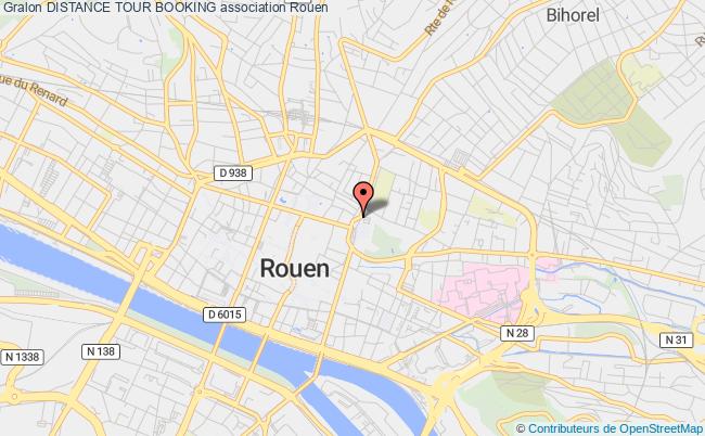 plan association Distance Tour Booking Rouen