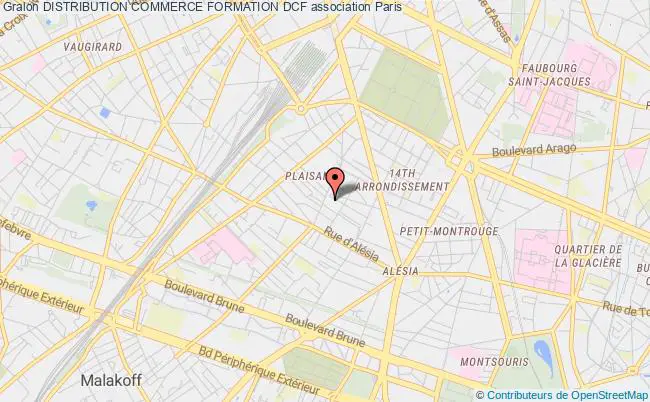 plan association Distribution Commerce Formation Dcf Paris