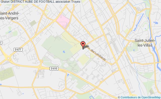 plan association District Aube De Football Troyes
