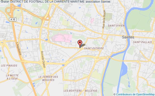 plan association District De Football De La Charente-maritime Saintes