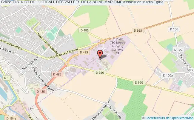 DISTRICT DE FOOTBALL DES VALLEES DE LA SEINE-MARITIME