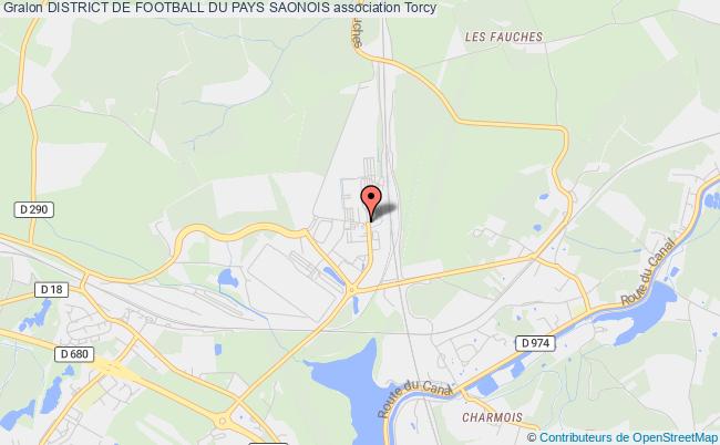 plan association District De Football Du Pays Saonois Torcy