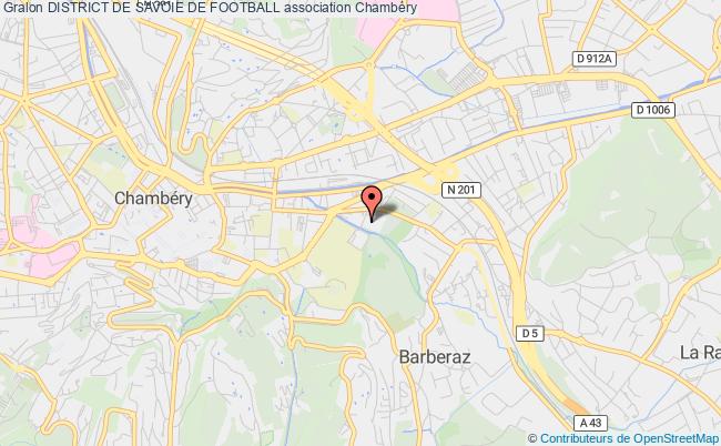 plan association District De Savoie De Football Chambéry