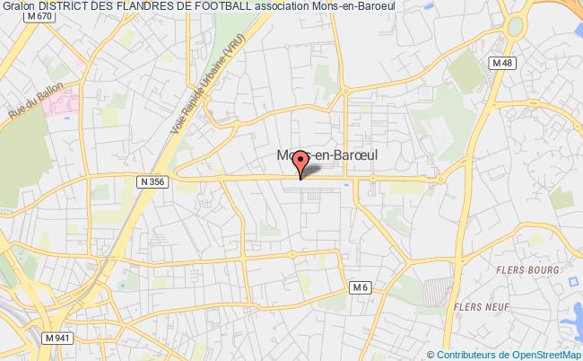 plan association District Des Flandres De Football Mons-en-Baroeul