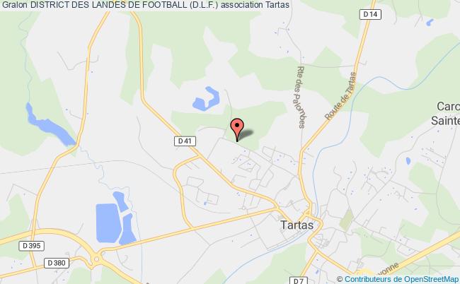 district landes football
