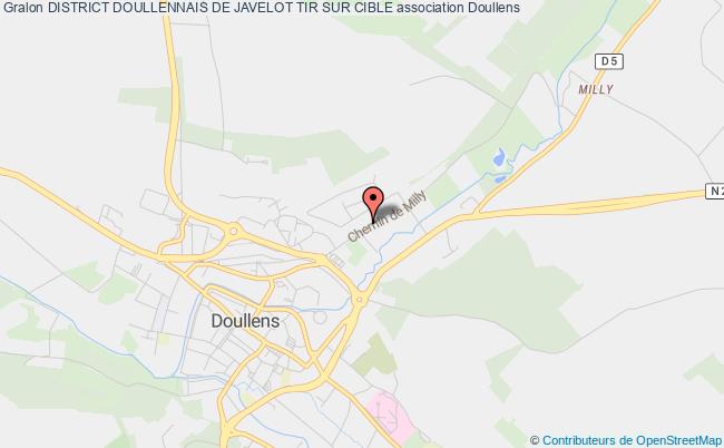 plan association District Doullennais De Javelot Tir Sur Cible Doullens