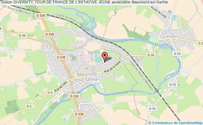 plan association Diversity, Tour De France De L'initiative Jeune Beaumont-sur-Sarthe