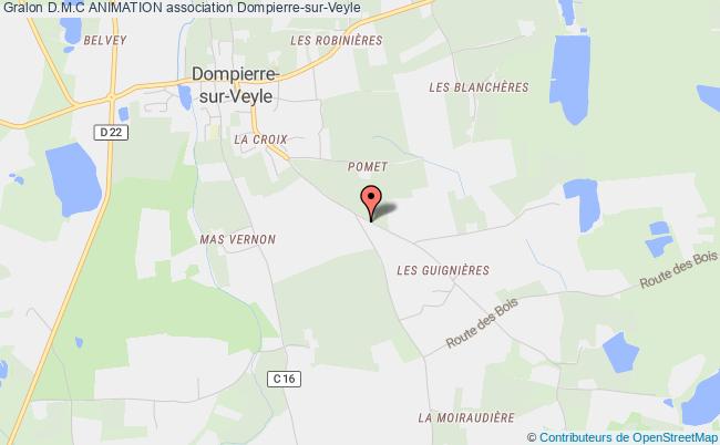 plan association D.m.c Animation Dompierre-sur-Veyle