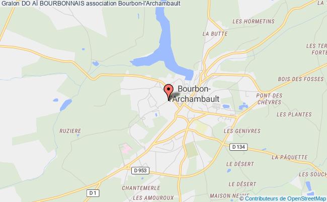 plan association Do AÏ Bourbonnais Bourbon-l'Archambault