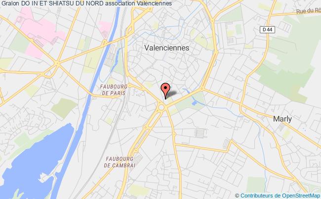 plan association Do In Et Shiatsu Du Nord Valenciennes