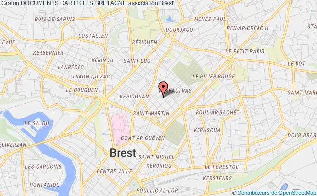 plan association Documents Dartistes Bretagne Brest