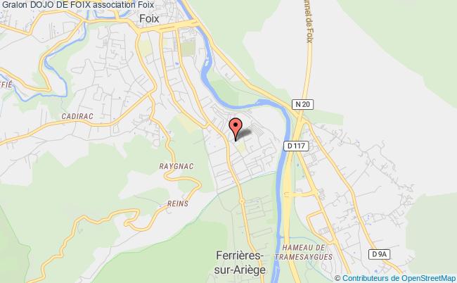 plan association Dojo De Foix Foix