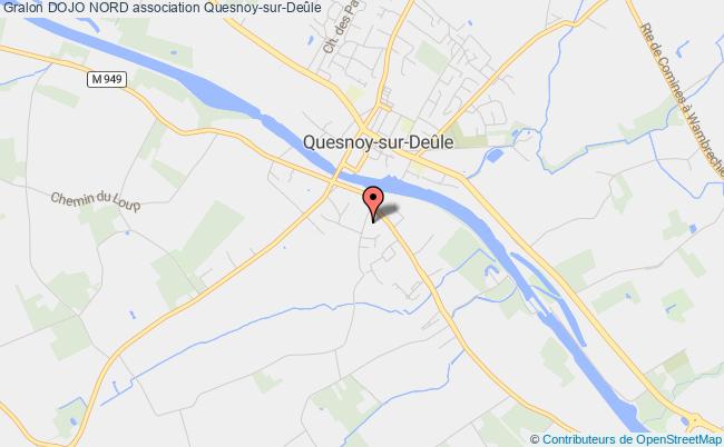 plan association Dojo Nord Quesnoy-sur-Deûle
