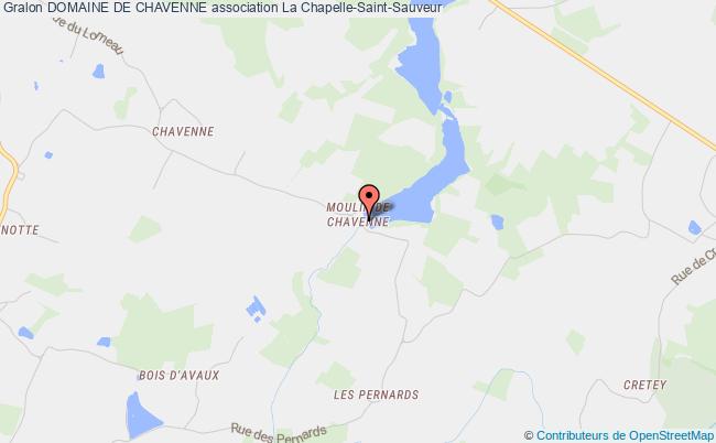 plan association Domaine De Chavenne La    Chapelle-Saint-Sauveur