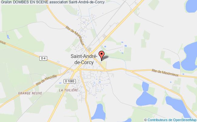 plan association Dombes En Scene Saint-André-de-Corcy