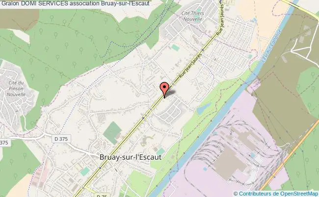 plan association Domi Services Bruay-sur-l'Escaut