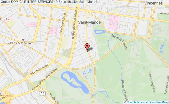 plan association Domicile Inter Services (dis) Saint-Mandé