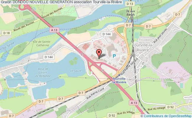 plan association Dondou Nouvelle Generation Tourville-la-Rivière