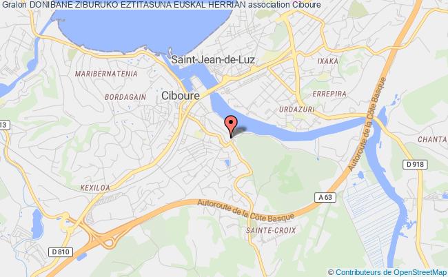 DONIBANE ZIBURUKO EZTITASUNA EUSKAL HERRIAN