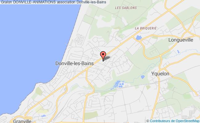 plan association Donville-animations Donville-les-Bains