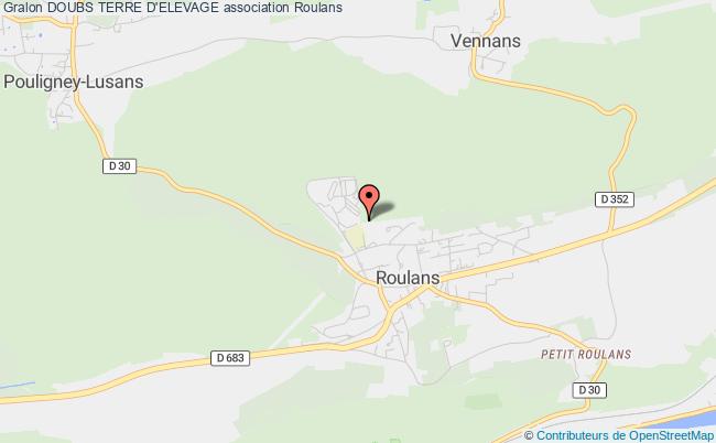 plan association Doubs Terre D'elevage Roulans