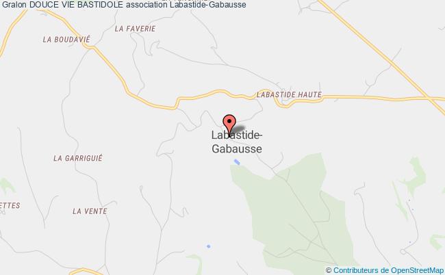 plan association Douce Vie Bastidole Labastide-Gabausse