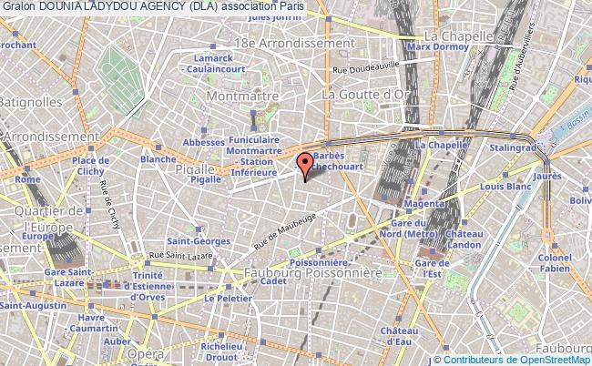 plan association Dounia Ladydou Agency (dla) Paris