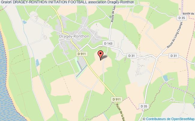 plan association Dragey-ronthon Initiation Football Dragey-Ronthon