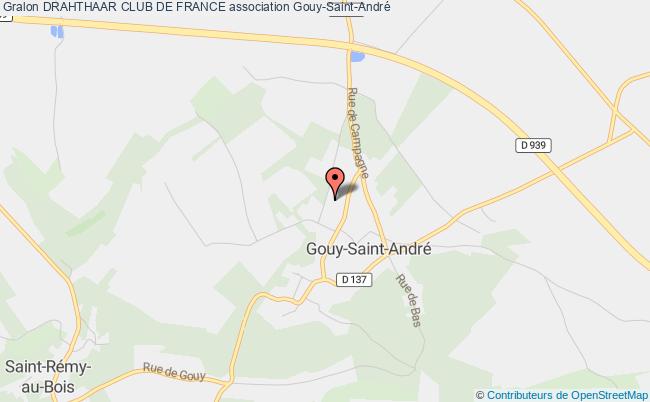 plan association Drahthaar Club De France Gouy-Saint-André