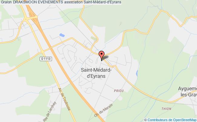 plan association Draksmoon Evenements Saint-Médard-d'Eyrans