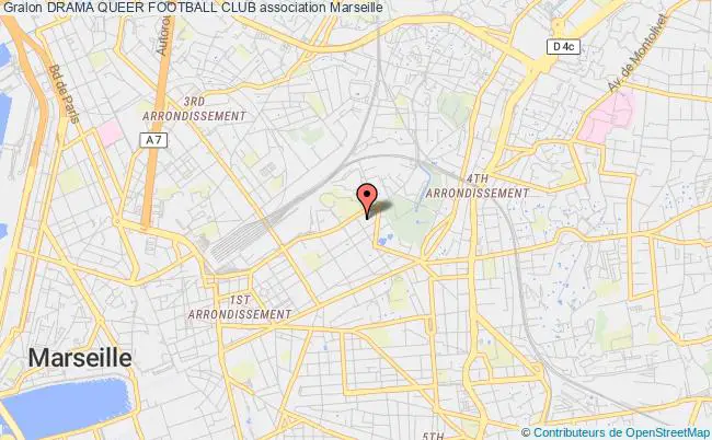 plan association Drama Queer Football Club Marseille 1