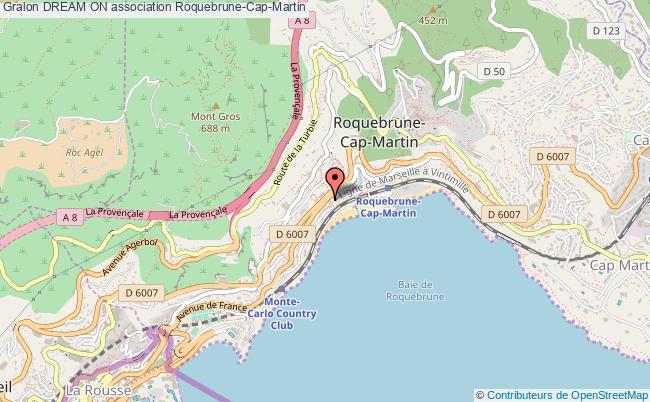 plan association Dream On Roquebrune-Cap-Martin