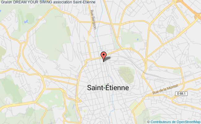 plan association Dream Your Swing Saint-Étienne