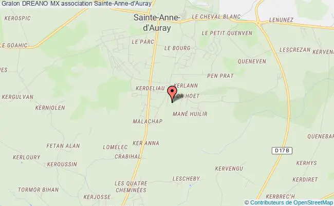 plan association Dreano Mx Sainte-Anne-d'Auray