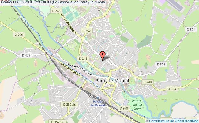 plan association Dressage Passion (pa) Paray-le-Monial
