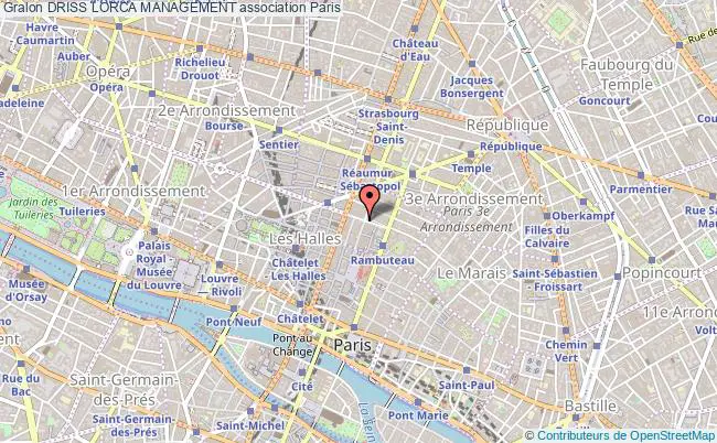 plan association Driss Lorca Management Paris
